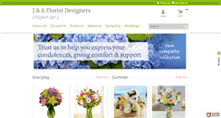 Desktop Screenshot of jandaflowersandgifts.com